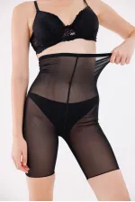 Freshness 0007 Lazer Kesim Tül Yüksek Bel Şort Korse Freshness 0007 Lazer Kesim Tül Yüksek Bel Şort Korse