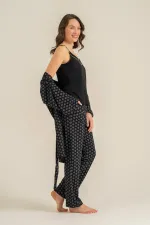 Pierre Cardin 9291-S Kadın 3Lü Pijama Takımı Pierre Cardin 9291-S Kadın 3Lü Pijama Takımı