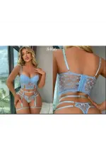 For Dreams 8406 Seksi Siyah Büstiyerli Takım For Dreams 8406 Seksi Siyah Büstiyerli Takım