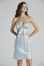 Pierre Cardin 6965 Bayan 6lı Saten Gecelik Sabahlık Pierre Cardin 6965 Bayan 6lı Saten Gecelik Sabahlık