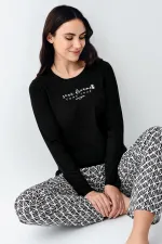 Pierre Cardin 9068-S Kadın Uzun Kol Pijama Takım Pierre Cardin 9068-S Kadın Uzun Kol Pijama Takım