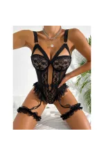 For Dreams 8450 Fantezi Dantelli Bodysuit For Dreams 8450 Fantezi Dantelli Bodysuit
