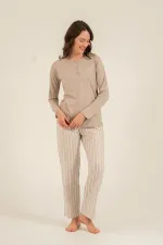 Arnetta 3779-x Kadın Uzun Kollu Pijama Takım Arnetta 3779-x Kadın Uzun Kollu Pijama Takım
