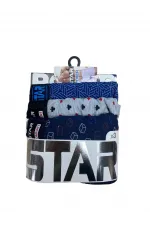 Star 105 Desenli Jakar Erkek 3lü Kemer Boxer Star 105 Desenli Jakar Erkek 3lü Kemer Boxer