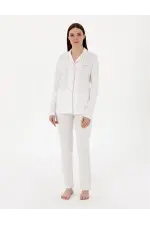 Pıerre Cardın 7717-S Bayan Gömlek Pijama Takımı Pıerre Cardın 7717-S Bayan Gömlek Pijama Takımı