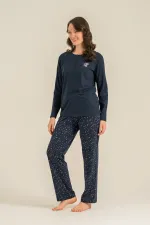 Arnetta Ar3775-X Kadın Uzun Kollu Pijama Takım Arnetta Ar3775-X Kadın Uzun Kollu Pijama Takım