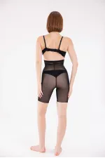 Freshness 0007 Lazer Kesim Tül Yüksek Bel Şort Korse Freshness 0007 Lazer Kesim Tül Yüksek Bel Şort Korse