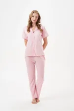 PJS 29033 Kadın Düğmeli Pijama Takım PJS 29033 Kadın Düğmeli Pijama Takım