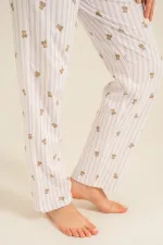 Rolypoly Rp3913-S Kadın Gömlek Pijama Takım Rolypoly Rp3913-S Kadın Gömlek Pijama Takım