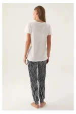 Arnetta 2871-S Kadın Kısa Kol Pijama Takımı Arnetta 2871-S Kadın Kısa Kol Pijama Takımı