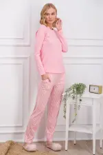 Pierre Cardin 8766-S Kadın Uzun Kol Pijama Takımı Pierre Cardin 8766-S Kadın Uzun Kol Pijama Takımı