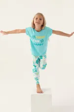 Roly Poly 3394-2 Kız Çocuk Çiçekli Kısa Kol Pijama Takım Roly Poly 3394-2 Kız Çocuk Çiçekli Kısa Kol Pijama Takım
