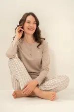 Arnetta 3779-S Kadın Uzun Kollu Pijama Takım Arnetta 3779-S Kadın Uzun Kollu Pijama Takım