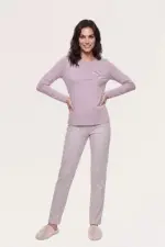 Pjs 30149 Kadın Uzun Kol Pijama Takımı Pjs 30149 Kadın Uzun Kol Pijama Takımı