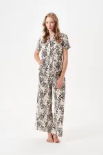 PJS 29049 Kadın Düğmeli Pijama Takım PJS 29049 Kadın Düğmeli Pijama Takım