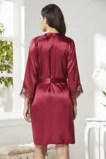 Pierre Cardin 6040 Kısa Gecelikli 6'lı İpek Set Pierre Cardin 6040 Kısa Gecelikli 6'lı İpek Set