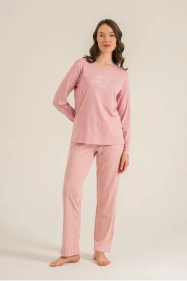 Pierre Cardin Pc9294-S Kadın Uzun Kollu Pijama Takımı Pierre Cardin Pc9294-S Kadın Uzun Kollu Pijama Takımı