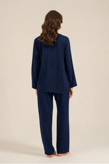 Pierre Cardin 9305-S Kadın Uzun Kol Pijama Takımı Pierre Cardin 9305-S Kadın Uzun Kol Pijama Takımı