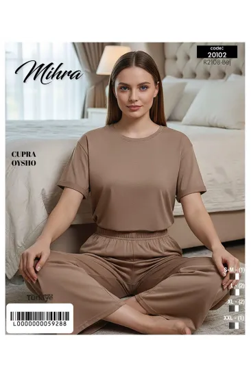 Mihra 20102 Kadın Oysho Kısa Kol Pijama Takımı Mihra 20102 Kadın Oysho Kısa Kol Pijama Takımı