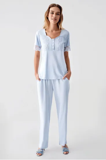 Freshness 321 Kadın Sabahlıklı Pijama Takımı Freshness 321 Kadın Sabahlıklı Pijama Takımı