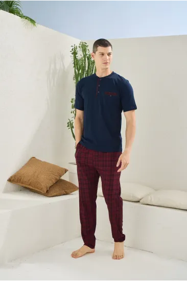 Kocabey 2118 Midi Yaka Pijama Takım Kocabey 2118 Midi Yaka Pijama Takım