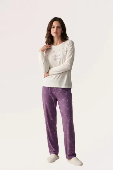 Pjs 30170 Kadın Uzun Kol Pijama Takımı Pjs 30170 Kadın Uzun Kol Pijama Takımı