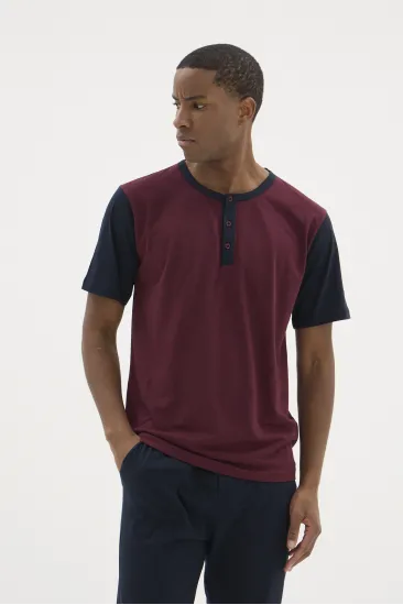 Kocabey 2205 Erkek Battal Midi Yaka Pijama Takım Kocabey 2205 Erkek Battal Midi Yaka Pijama Takım