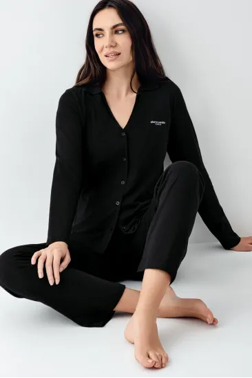 Pierre Cardin 9115-S Kadın Uzun Kol Pijama Takımı Pierre Cardin 9115-S Kadın Uzun Kol Pijama Takımı