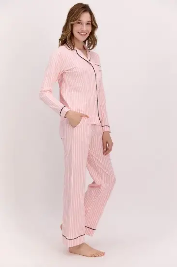 Pierre Cardin 8765-S Kadın Uzun Kol Pijama Takımı Pierre Cardin 8765-S Kadın Uzun Kol Pijama Takımı