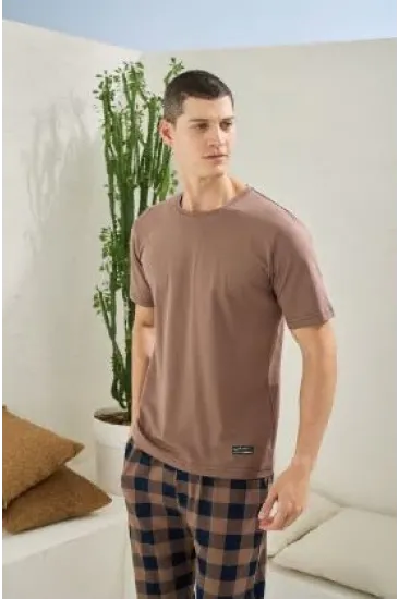 Kocabey 2098 Erkek O Yaka Pijama Takım Kocabey 2098 Erkek O Yaka Pijama Takım