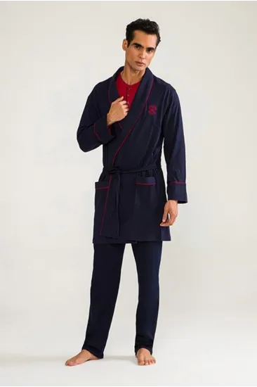 DS Damat 03000 5li Robdöşambr Erkek Damat Pijama Seti DS Damat 03000 5li Robdöşambr Erkek Damat Pijama Seti