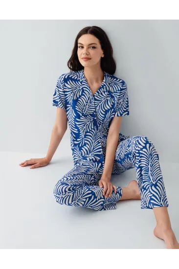 Arnetta AR3607-S Kadın Gömlek Pijama Takım