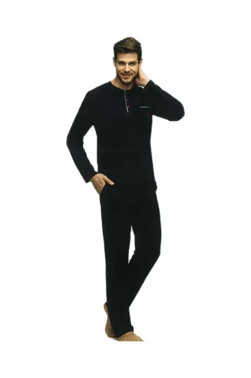 US Polo 17384 Erkek Uzun Kol Pijama Takımı US Polo 17384 Erkek Uzun Kol Pijama Takımı