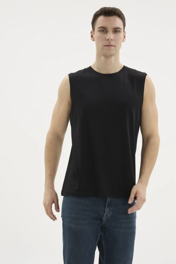Kocabey T522 Erkek Sıfır Kol T-shirt Kocabey T522 Erkek Sıfır Kol T-shirt