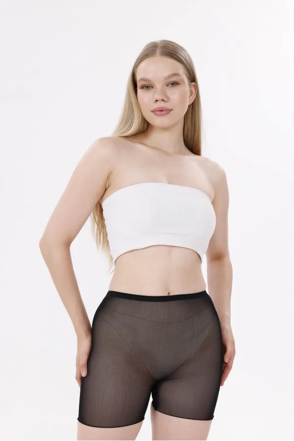 Freshness 0024 Lazer Kesim Tül Boxer Korse Freshness 0024 Lazer Kesim Tül Boxer Korse