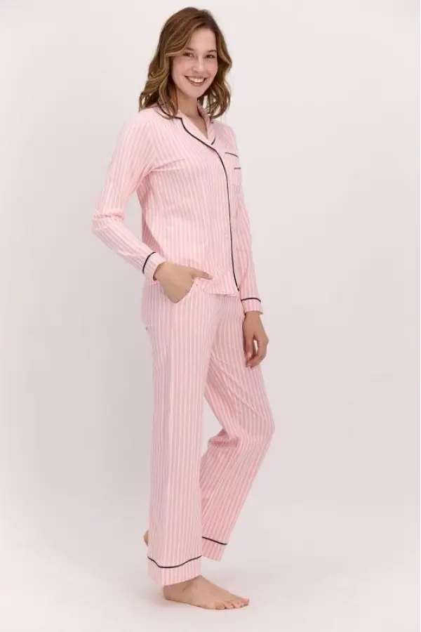 Pierre Cardin 8765-S Kadın Uzun Kol Pijama Takımı Pierre Cardin 8765-S Kadın Uzun Kol Pijama Takımı