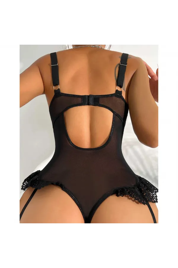 For Dreams 8450 Fantezi Dantelli Bodysuit For Dreams 8450 Fantezi Dantelli Bodysuit