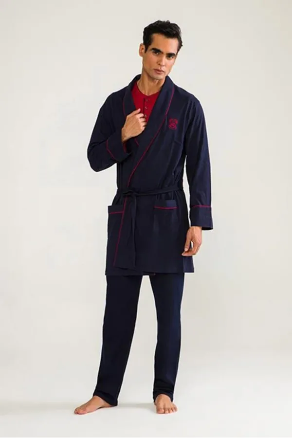 DS Damat 03000 5li Robdöşambr Erkek Damat Pijama Seti DS Damat 03000 5li Robdöşambr Erkek Damat Pijama Seti