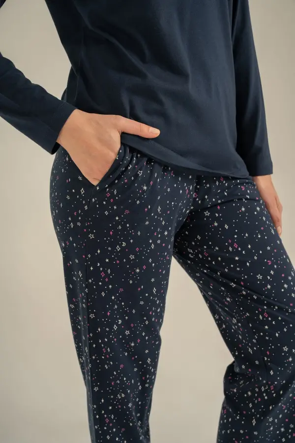 Arnetta Ar3775-X Kadın Uzun Kollu Pijama Takım Arnetta Ar3775-X Kadın Uzun Kollu Pijama Takım