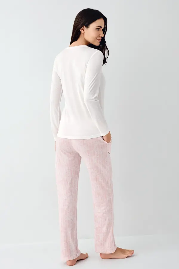 Pierre Cardin 9085-S Kadın Uzun Kol Pijama Takım Pierre Cardin 9085-S Kadın Uzun Kol Pijama Takım