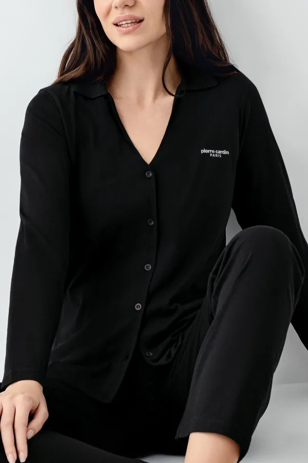 Pierre Cardin 9115-S Kadın Uzun Kol Pijama Takımı Pierre Cardin 9115-S Kadın Uzun Kol Pijama Takımı