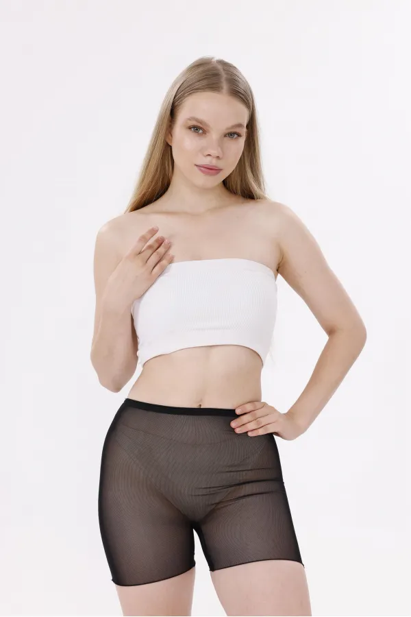 Freshness 0024 Lazer Kesim Tül Boxer Korse Freshness 0024 Lazer Kesim Tül Boxer Korse