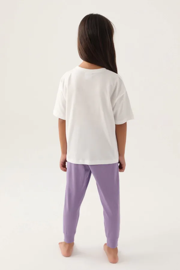 US Polo 1818-G Kız Çocuk Pijama Takım US Polo 1818-G Kız Çocuk Pijama Takım