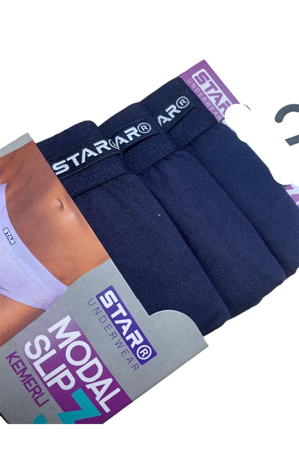 Star 109 Erkek 3'lü Modal Slip Star 109 Erkek 3'lü Modal Slip