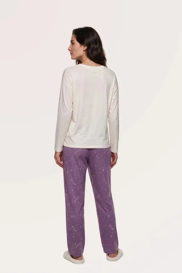 Pjs 30170 Kadın Uzun Kol Pijama Takımı Pjs 30170 Kadın Uzun Kol Pijama Takımı