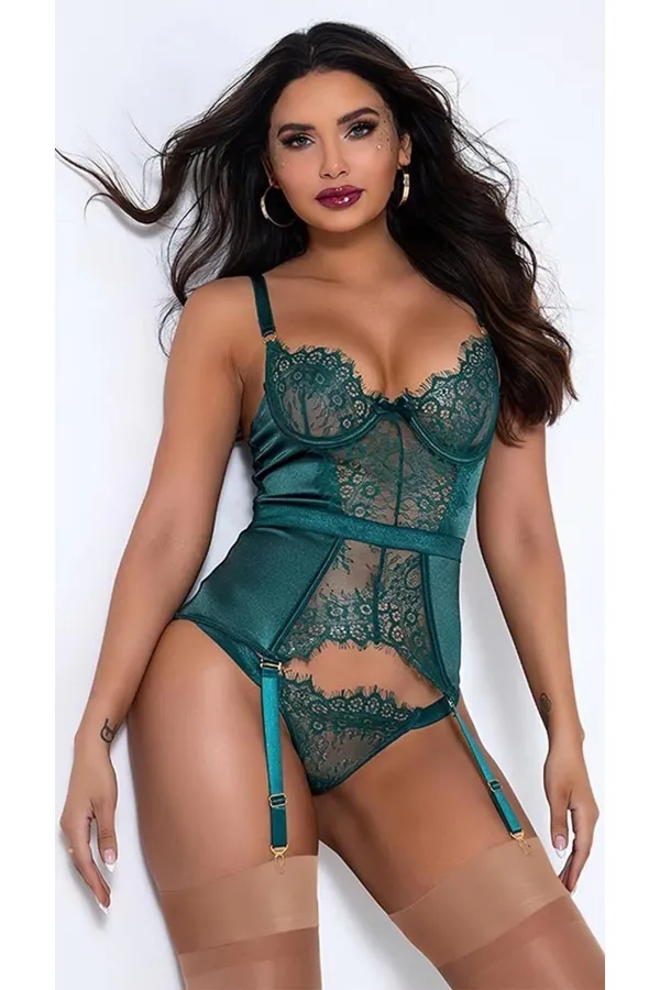 For Dreams 8350 Fantezi Bustiyer Jartiyer Takımı For Dreams 8350 Fantezi Bustiyer Jartiyer Takımı