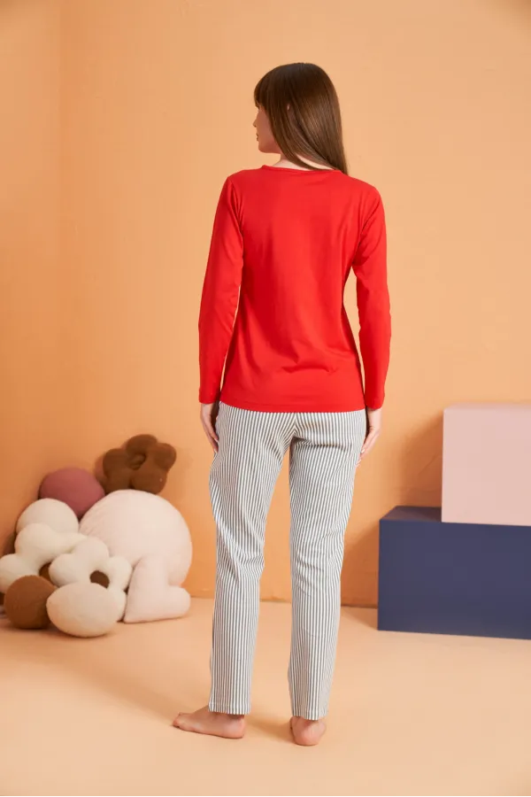 Pjs 28062 Kadın Patlı Pijama Takım Pjs 28062 Kadın Patlı Pijama Takım