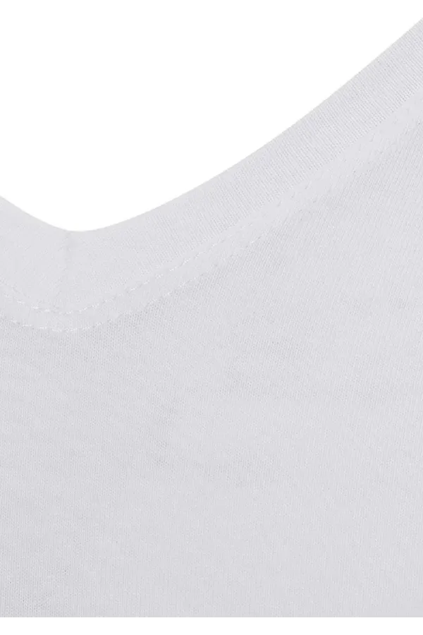 Star 206 Modal Yarım Kol V-Yaka T-Shirt Atlet Star 206 Modal Yarım Kol V-Yaka T-Shirt Atlet