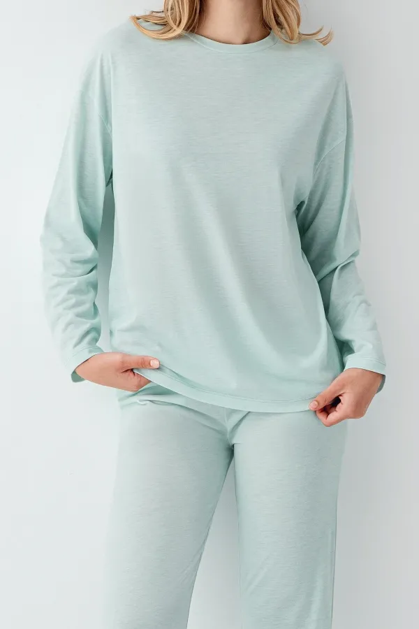 Arnetta 3407-S Kadın Uzun Kol Pijama Takım