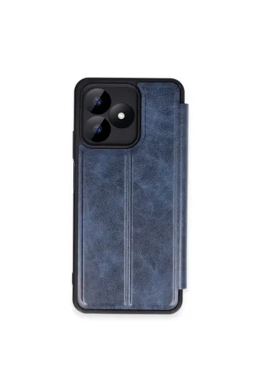 Realme Note 50 4g Kılıf Flip Cover - Lacivert